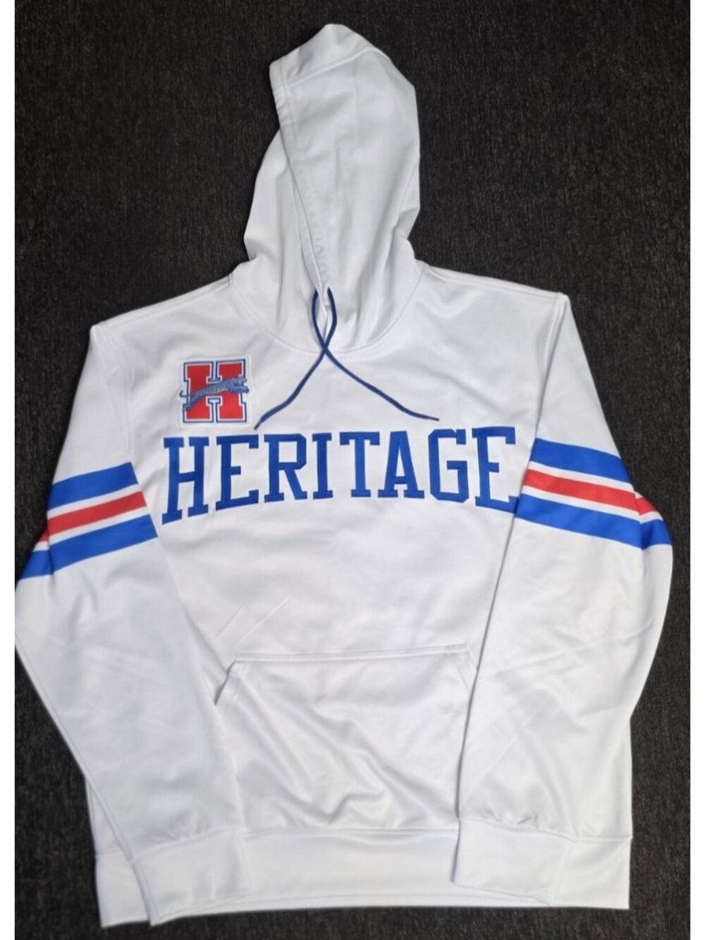 Midlothian Heritage High School Jaguars 100% Polyester Baseball Hoodie Mens L